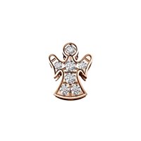 Charm Donna Oro Donna Elements in Oro rosa Diamante DCHF9161.002